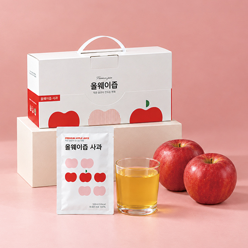 올웨이즙 건강즙 사과즙 30포 과채주스