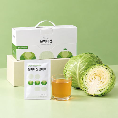 올웨이즙 건강즙 양배추즙 30포 과채주스