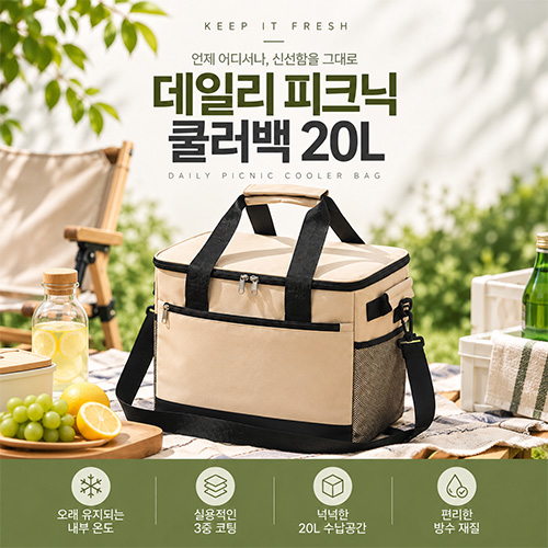 데일리 피크닉 쿨러백 20L