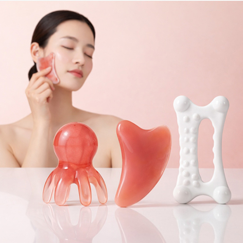 괄사 경락 마사지 지압 3종세트 주름관리