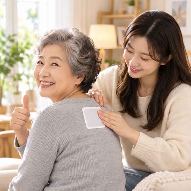 핫팩  파스형핫팩  불온기파스  50g 12시간  국내산