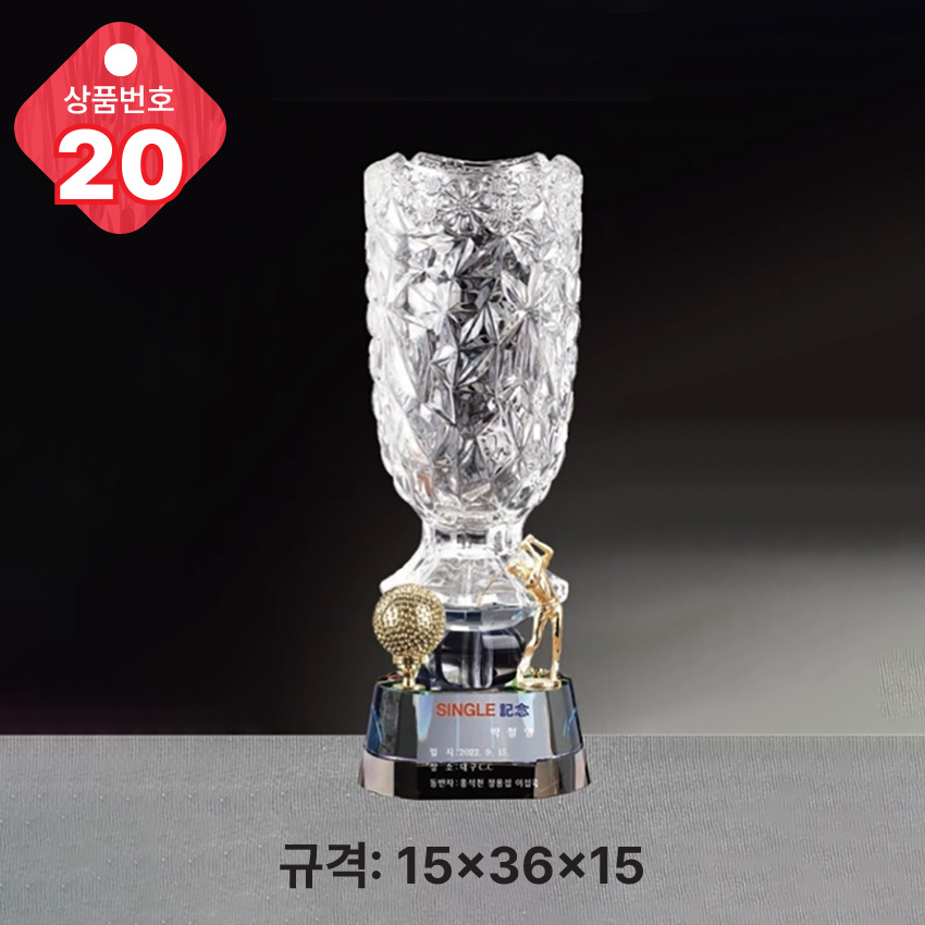 크리스탈 트로피 20-