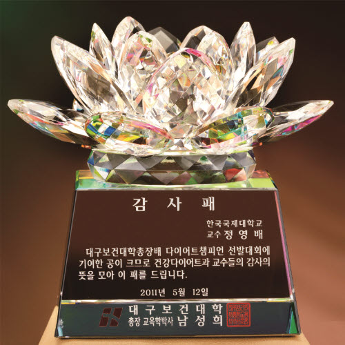크리스탈 상패482