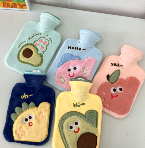 보온팩 극세사 캐릭터 물주머니 핫팩 손난로 학교 기숙사 사무실