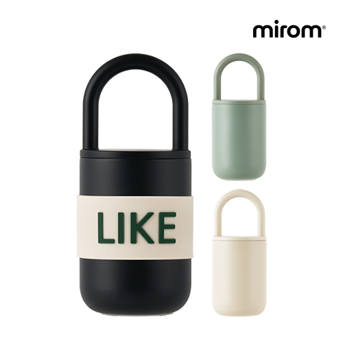 미롬 클립 핸들 텀블러 370ml