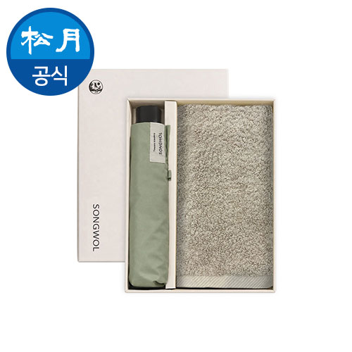 [송월] SW타월우산콤보세트 (소울포레스트40 1장 + 베이직수동 3단 1개) H