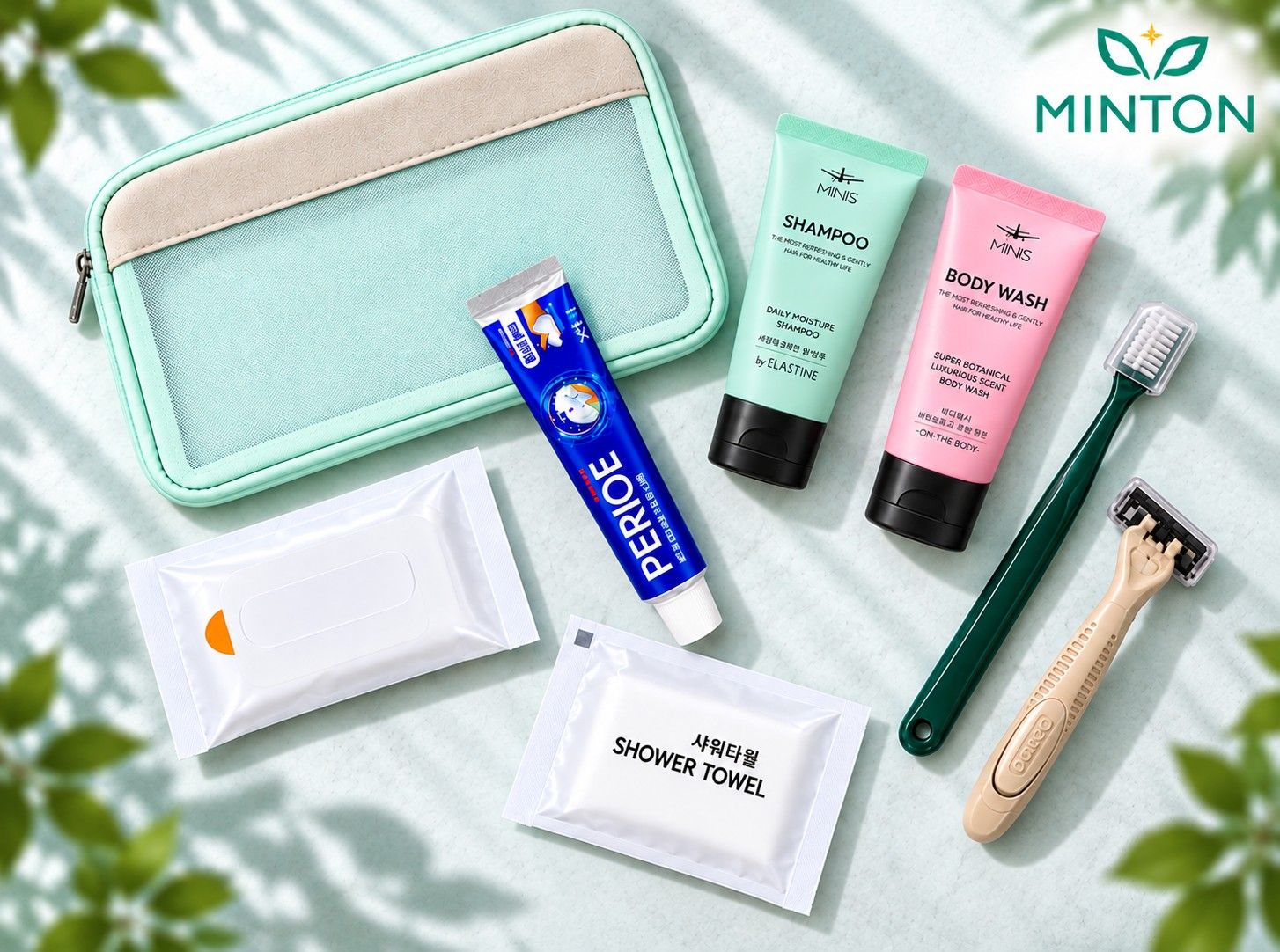 어썸엑스 MINTON 프리미엄 트래블키트 FOR MAN