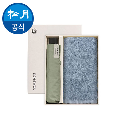 [송월] SW타월우산콤보세트 (소울블레스44 1장 + 베이직수동 3단 1개) H