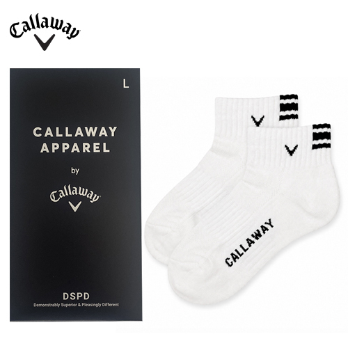 캘러웨이  APPAREL 남성용 / 여성용 단목 양말